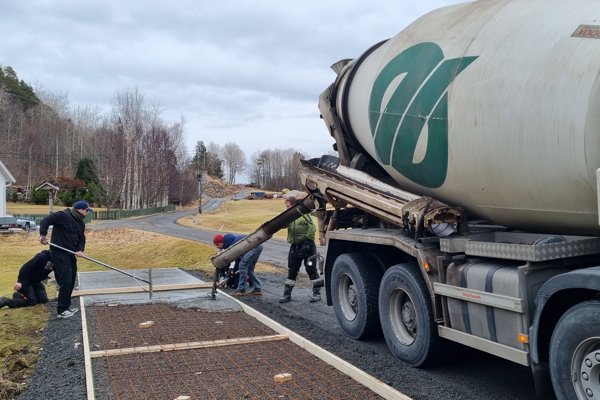 Utsalgsstedet på drivingrange